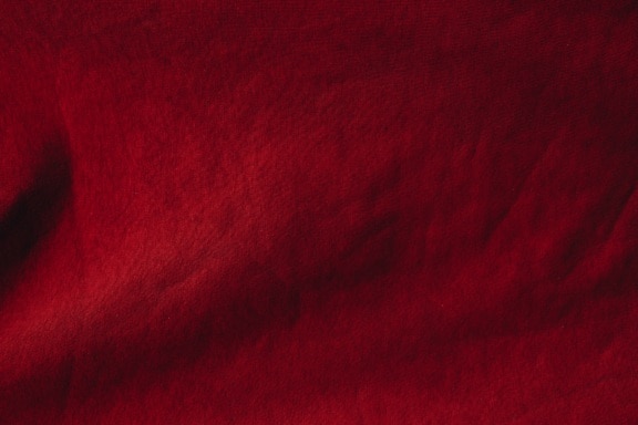 Ciemnoczerwone płótno bawełniane o fakturze cienia