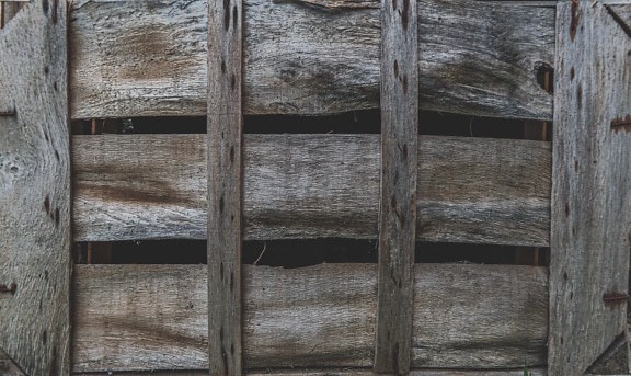 Ρουστίκ vintage ξύλινο κουτί close-up υφή