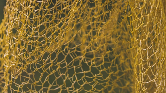 Transparent nylon plastic polyester network texture