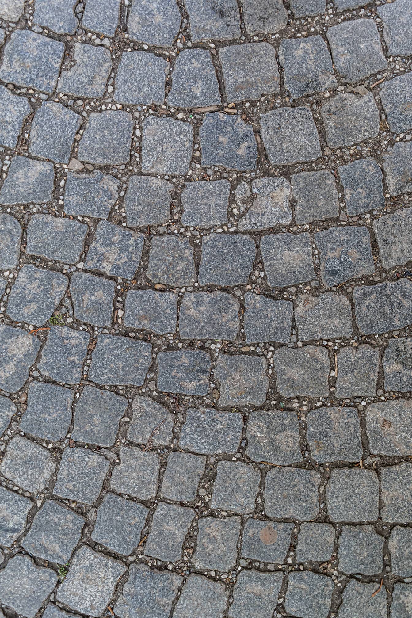 Padrão de pedras de cubo de textura (paving stone) paralelepípedos