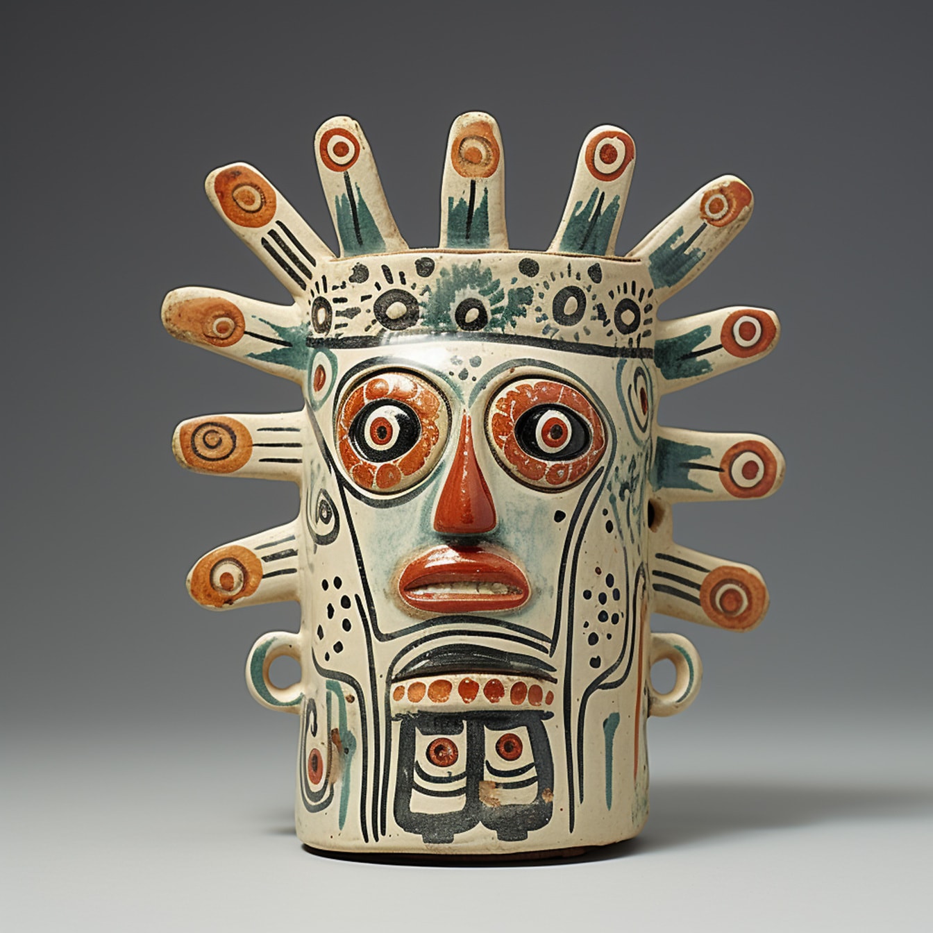 hecho a mano, tradicional, Patrimonio, mexicana, porcelana, figurilla, decoración
