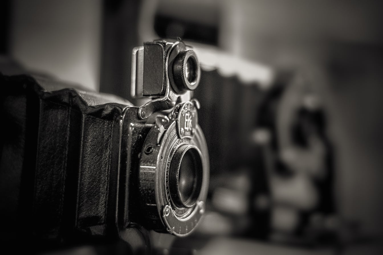 Kodak eski moda analog fotoğraf makinesi