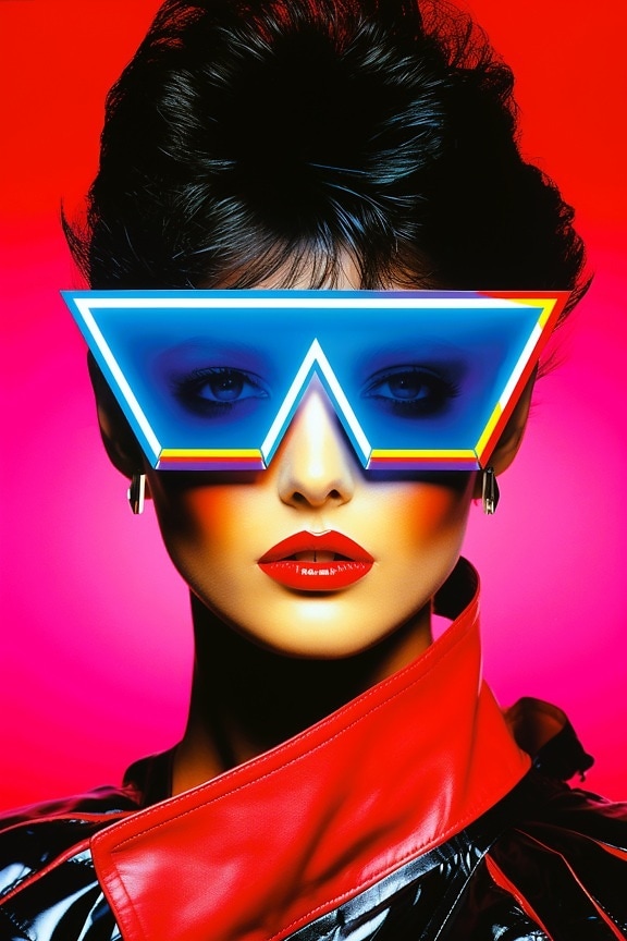 80’lerin Nostaljisi bir kez daha ortaya çıktı: Afiş sanatı ve moda füzyonu
