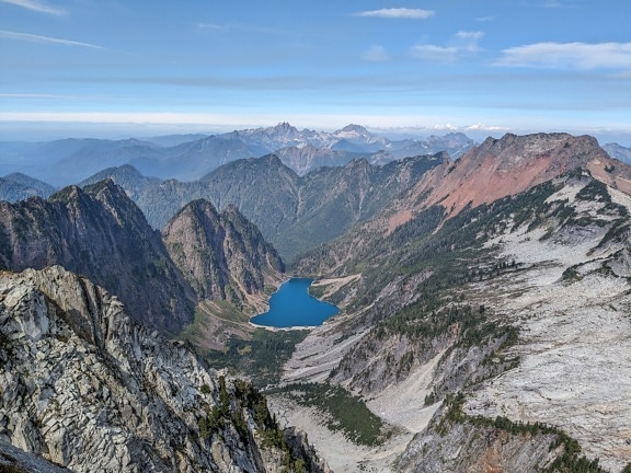 Krásné panorama údolí parku Vasper