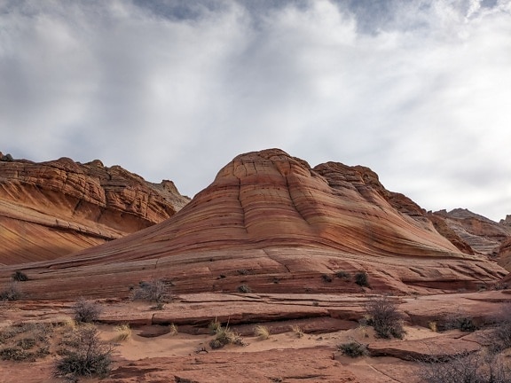 Pegunungan batu pasir di taman alam Sedona, Arizona