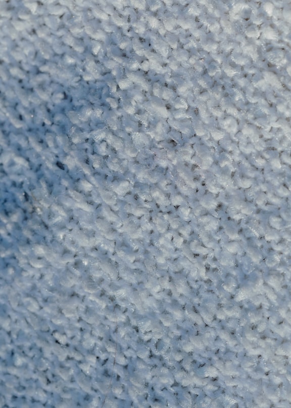 Tekstur close-up kanvas wol putih bersih