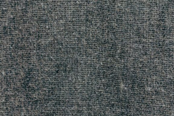 Texture of grayish canvas woven on the base matrix with vertical and horizontal threads