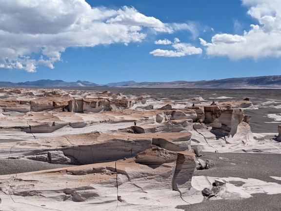 The pumice stone field, protected natural area in Antofagasta de la Sierra department in Argentina