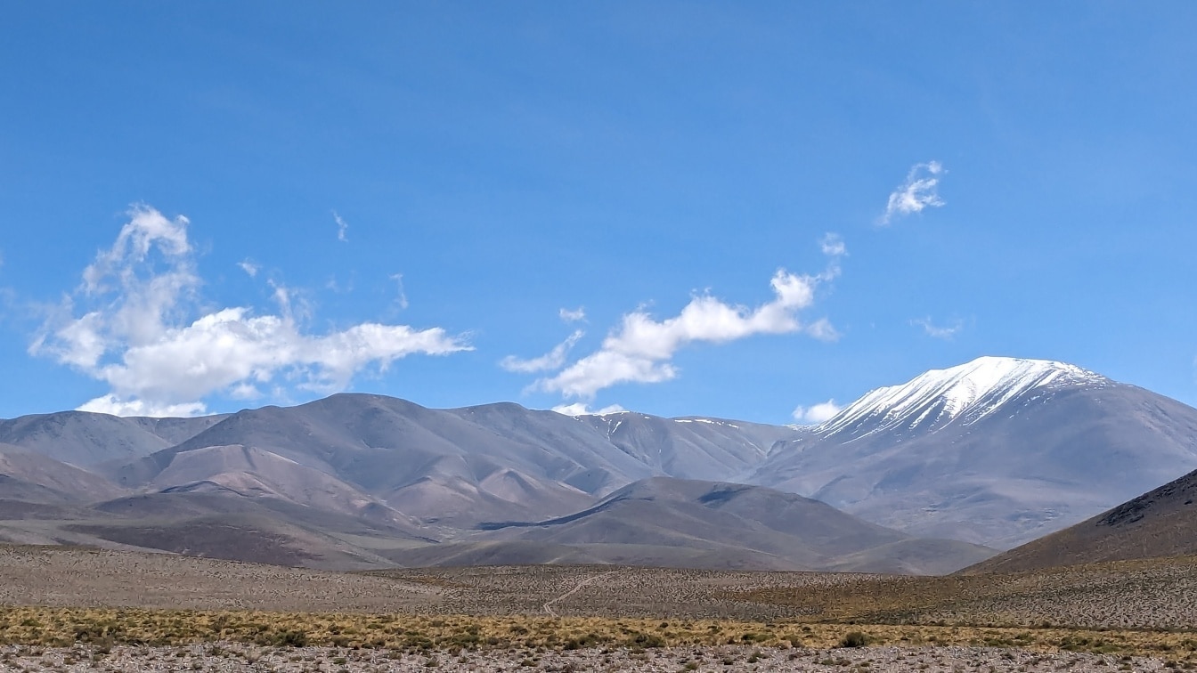 Landskap i Atacamaørkenen i Argentina