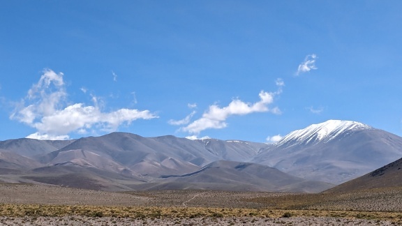 Arjantin’deki Atacama çölünün manzarası