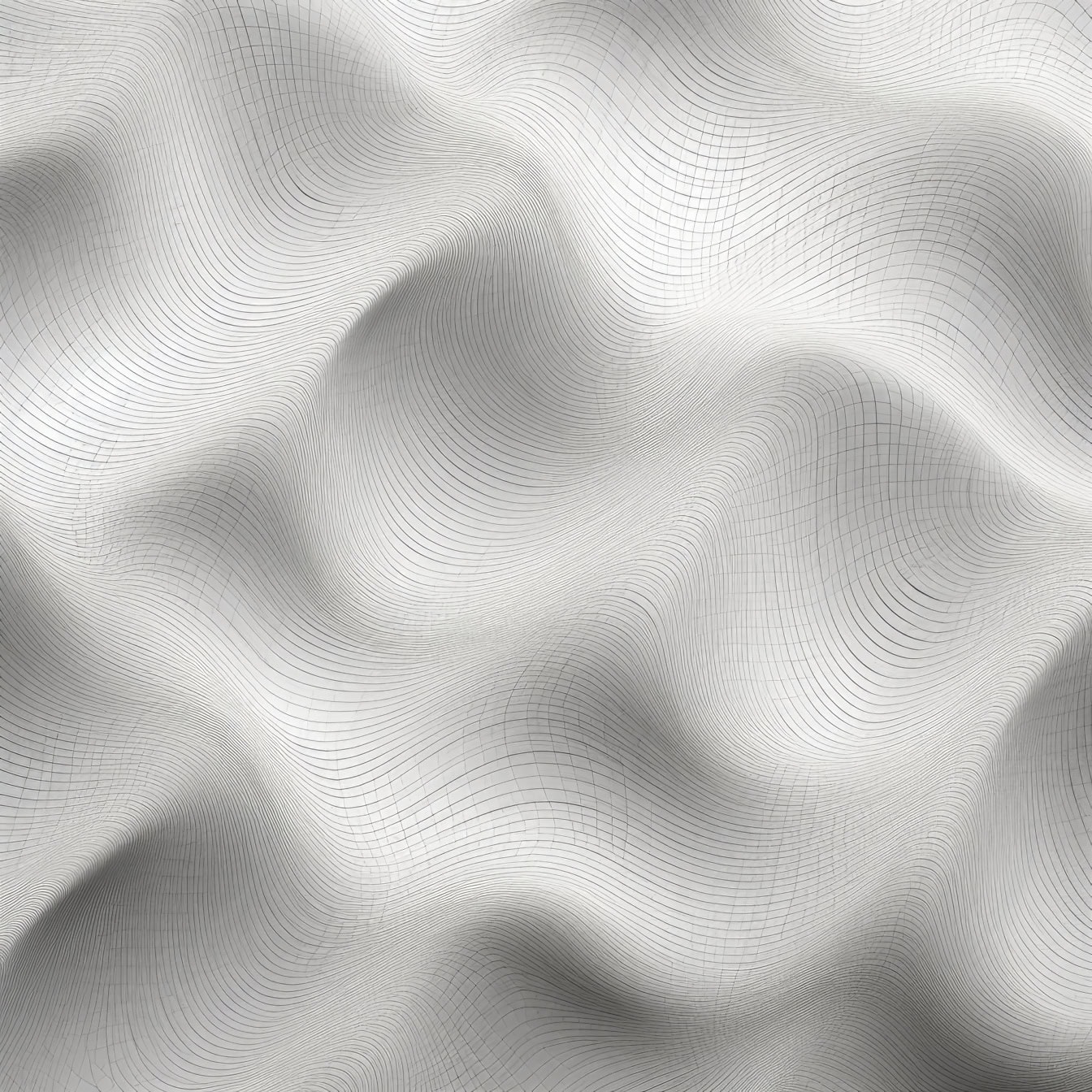 Tekstur permukaan putih halus dengan garis hitam tipis crosshatch halus
