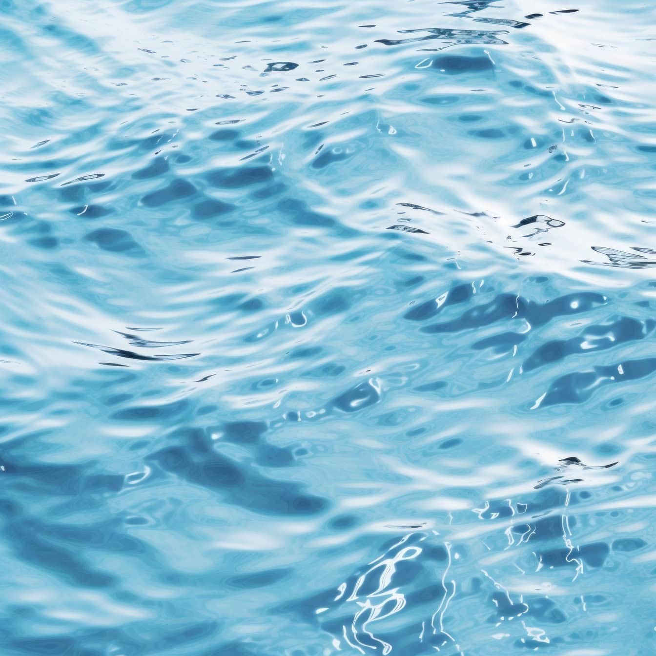 Computer grafica della trama delle onde di acqua blu turchese