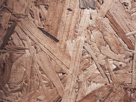 Tekstur af et træpanel lavet af spånplader