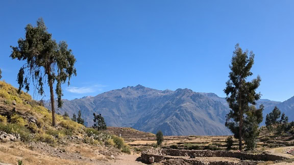 Sito archeologico medievale nell’area del canyon del Colca in Perù
