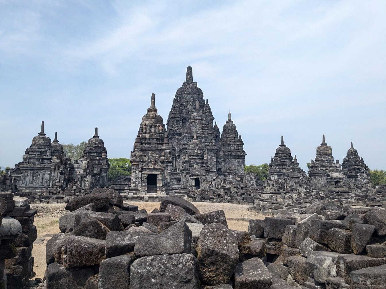 Sewu-tempel, een boeddhistische tempel in Indonesië