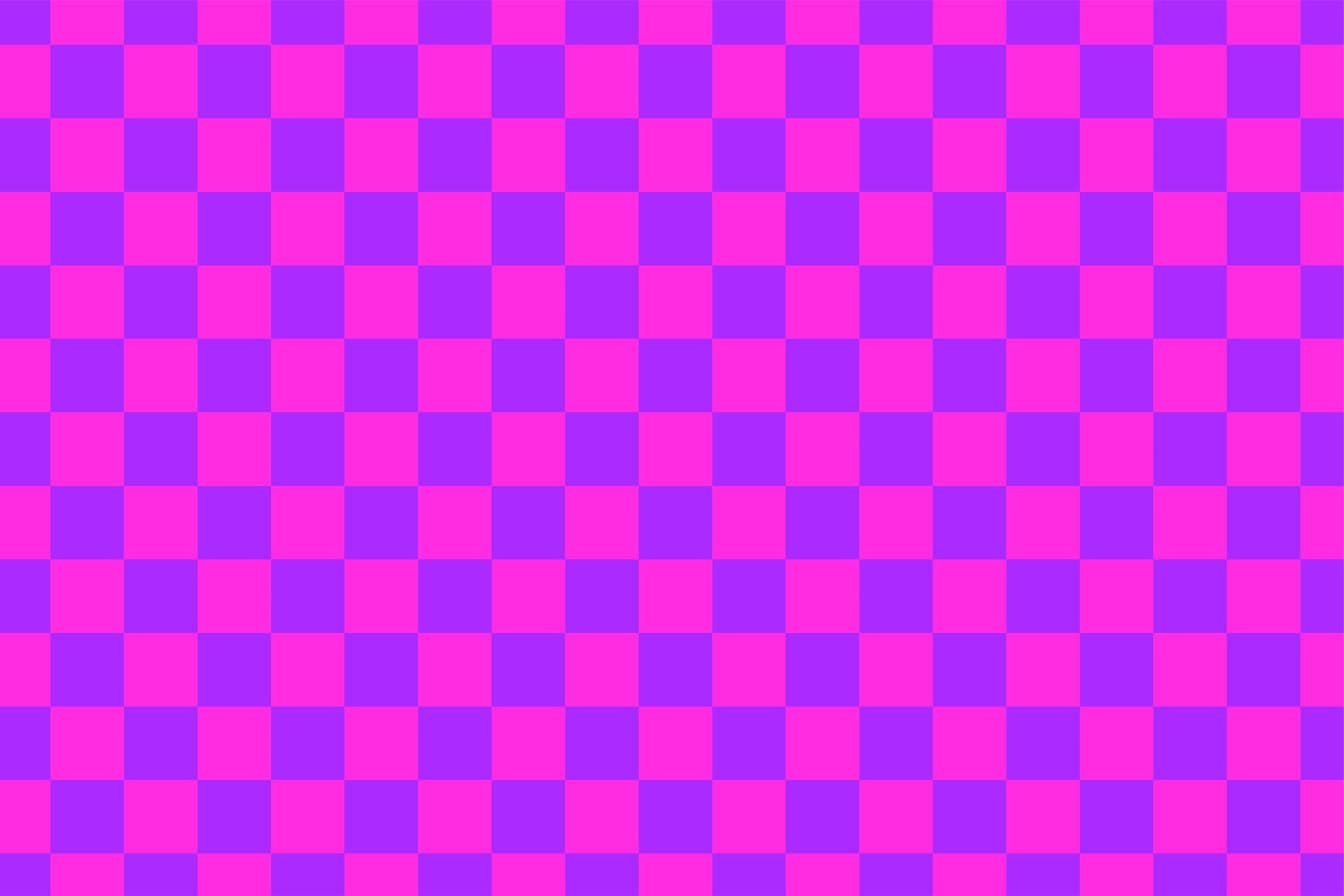 A vibrant purple and pink checkered pattern, a colorful texture with vivid colors