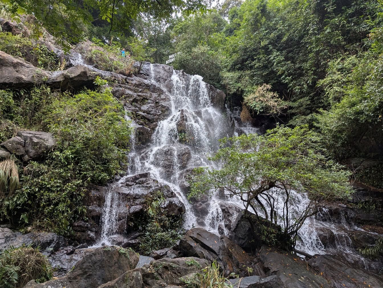 Waterfall at Phong Nha botanic garden, Vietnam