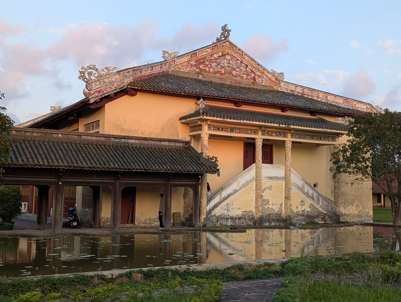 Maison impériale à l’intérieur de la citadelle de la ville impériale de Hué, dynastie Nguyen 1805 – 1945, Vietnam