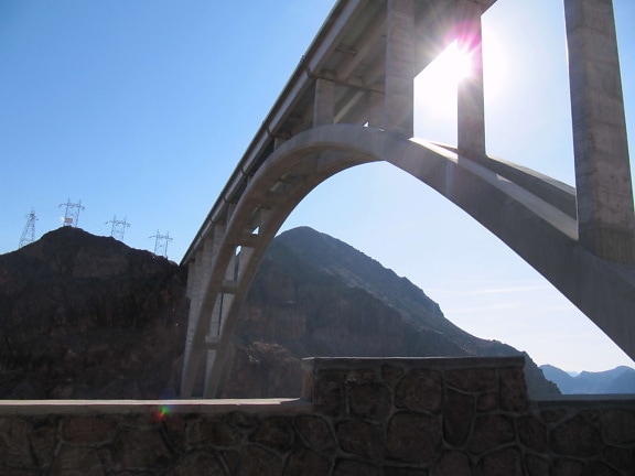 bridge, Hoover, dam, Nevada