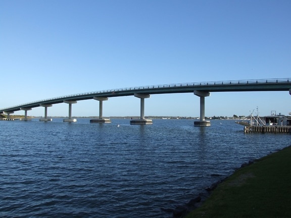 bridge, Murray, river