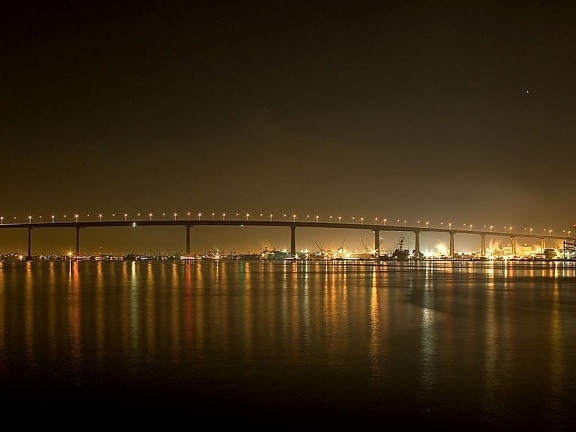 Coronado, köprü, feribot, ışı