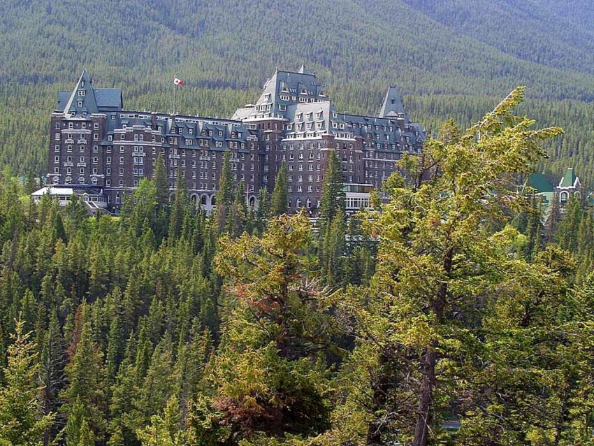 Free Picture Fairmont Banff Springs Hotel Banff Canada