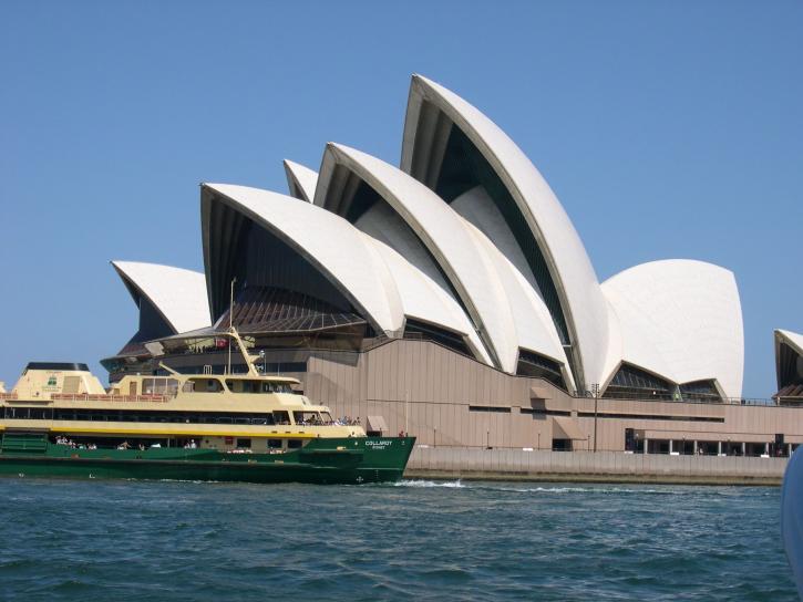 Sydney opera house, sydney, feribot, collaroy