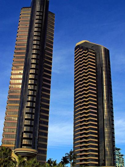 towers, skyscrapers, buildings