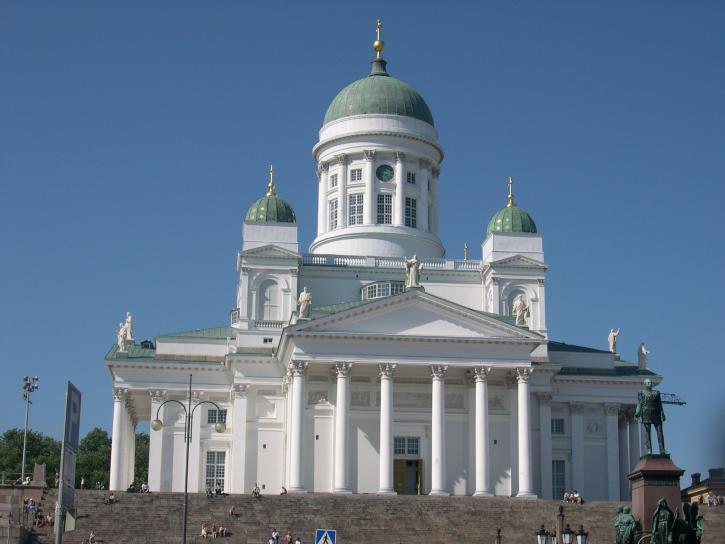 tuomikirkko, здание, купол, Хельсинки