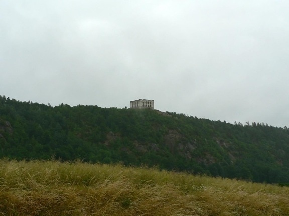 castle, hill