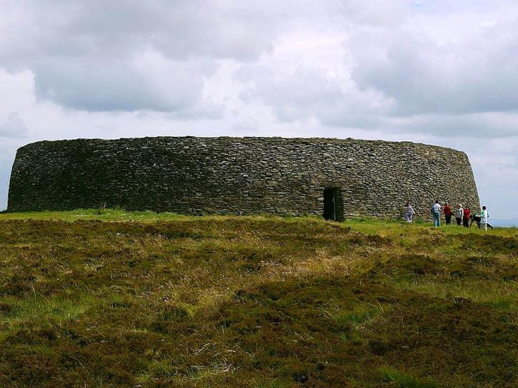 Griahan, Aileach, piedra, fuertes, Irlanda