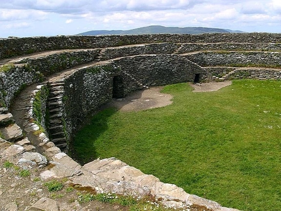 griahan, aileach, stone, fort