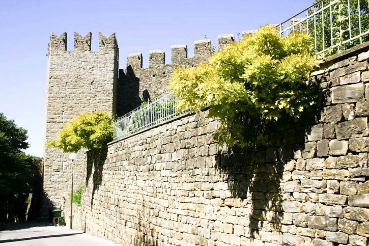 vieux, forteresse, mur