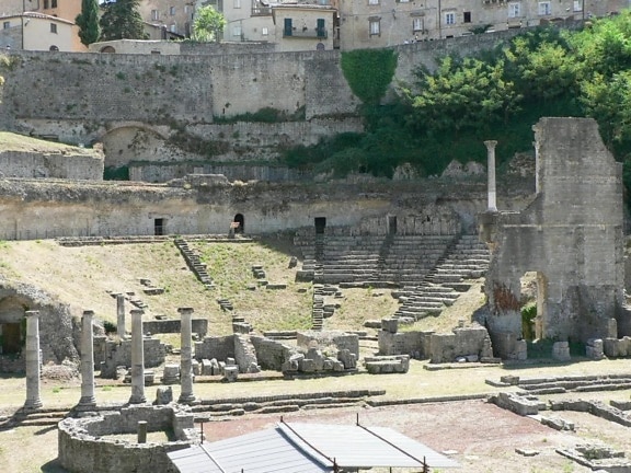 romano, teatro