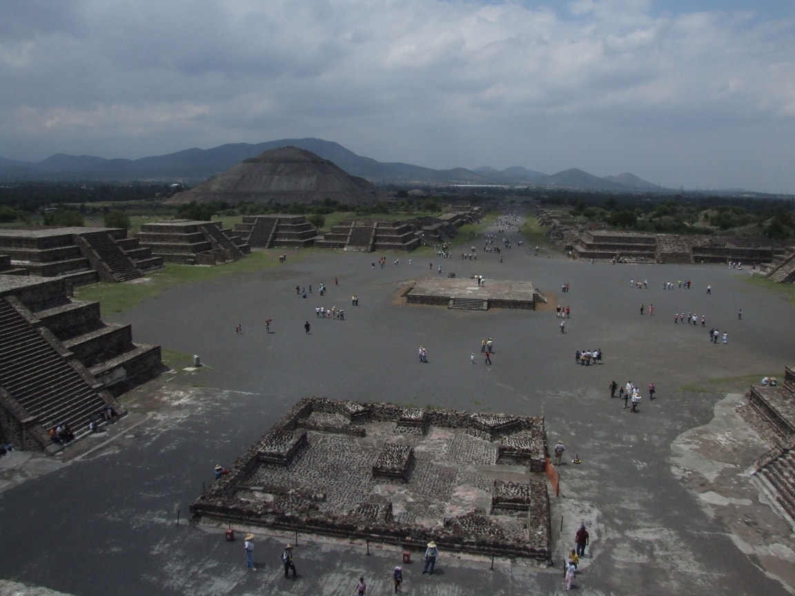 Free picture: teotihuacan, town