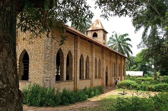 baptist, église, Congo, Afrique