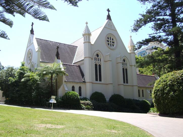 capela, Sydney, Austrália a escola,