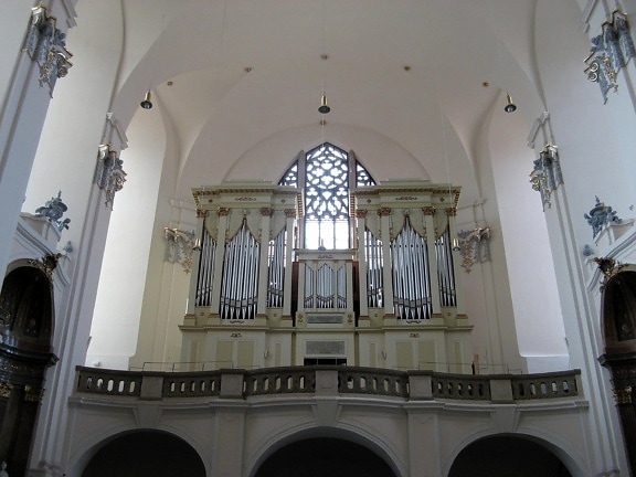 organ, church