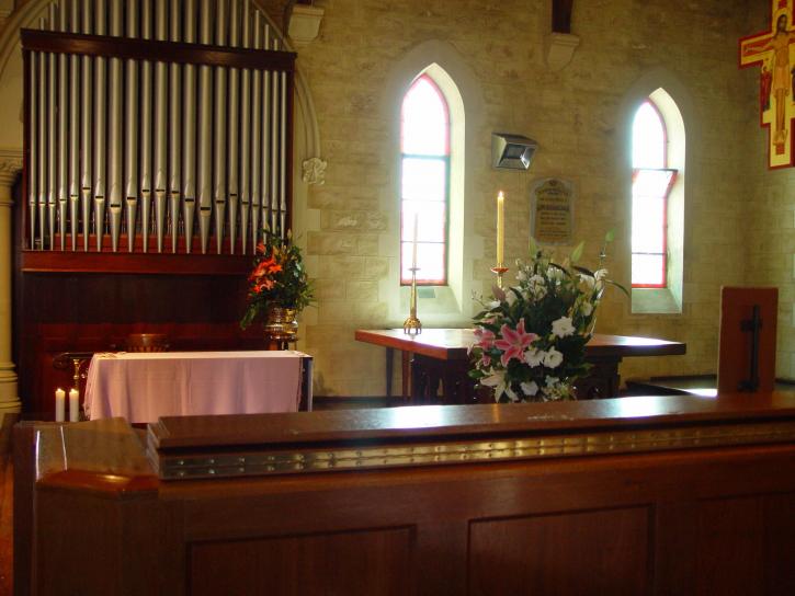 тръба, орган, англикански, chirst църква