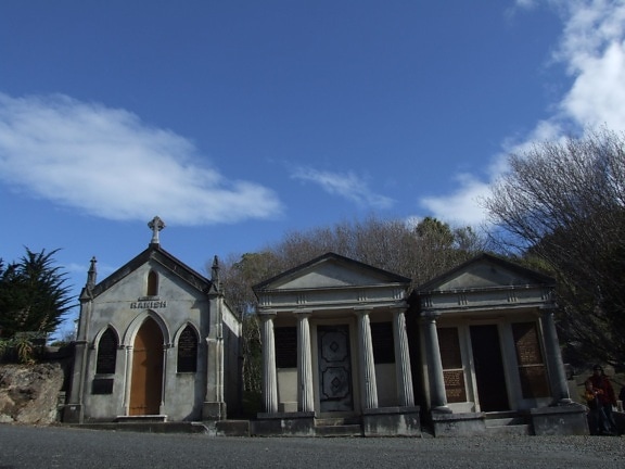 mausoleums, Karori, cemetery, Wellington, Zealand