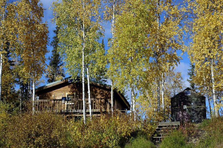 puinen, log cabins