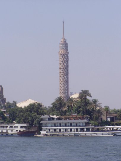Cairo, torre, construção, arquitetura