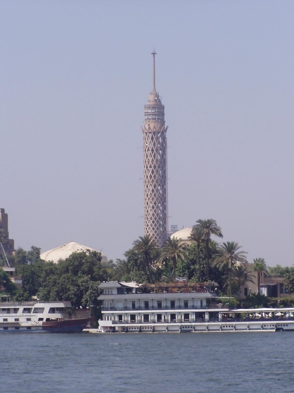 El Cairo, torre, construcción, arquitectura
