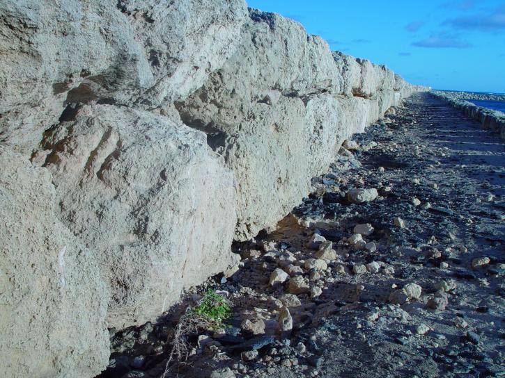 piedra caliza, mar, pared, hillaries, puerto deportivo