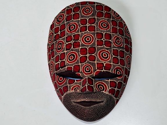 artistic, decorative mask, wall, handmade, Africa