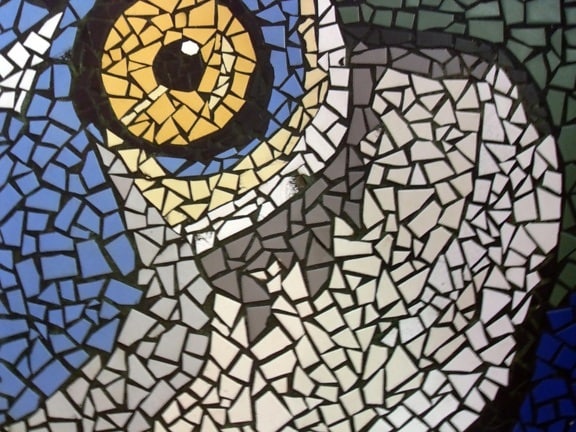 mosaic, detail