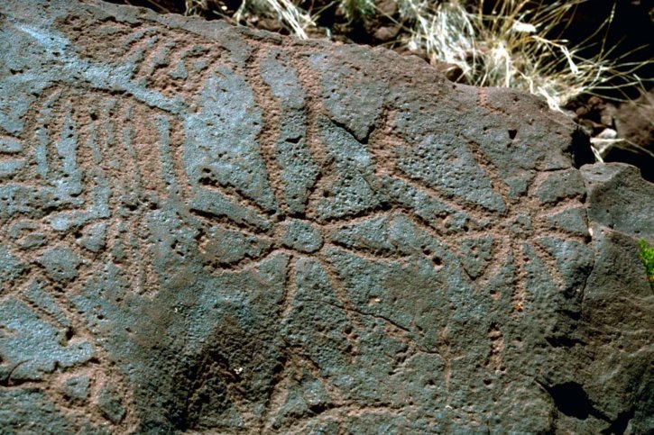 Piro, Indian, petroglify