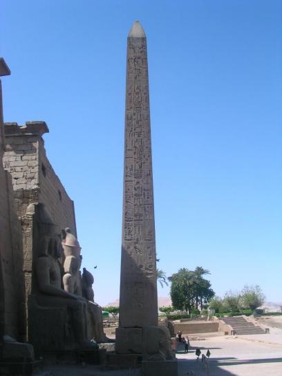 Luxor, tempel, obelisk