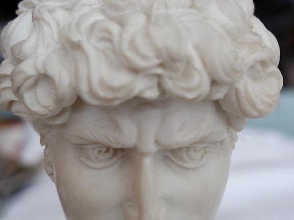 statue, Roman, keiser