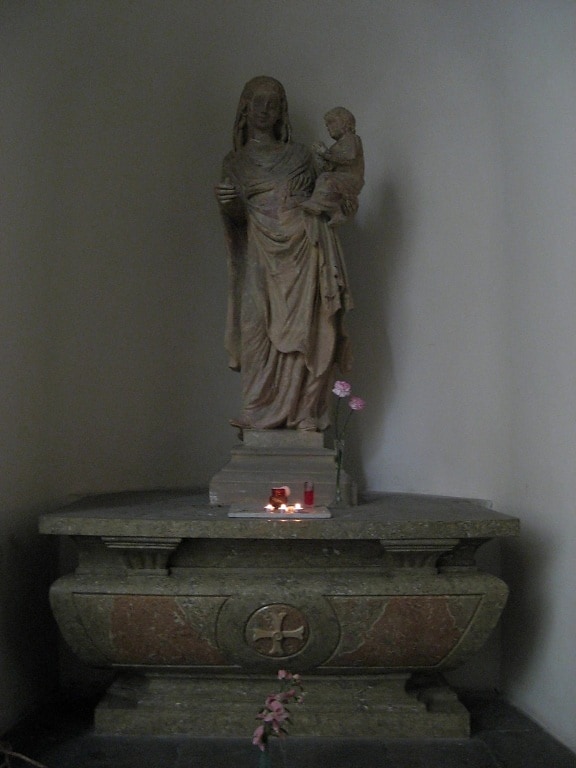 vergine, Mary, statua